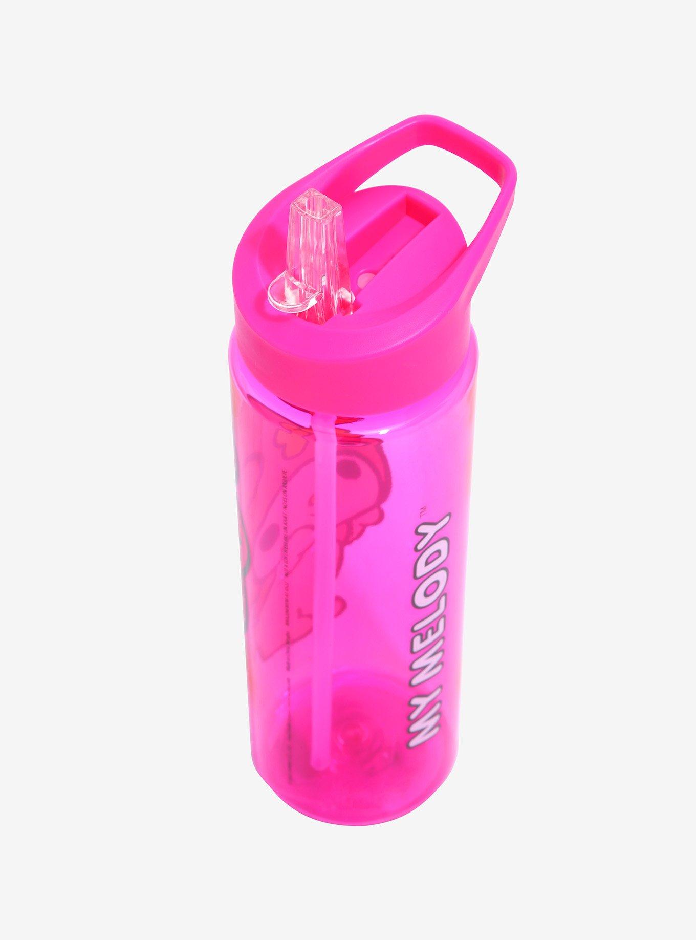 My Melody Pink Water Bottle, , alternate