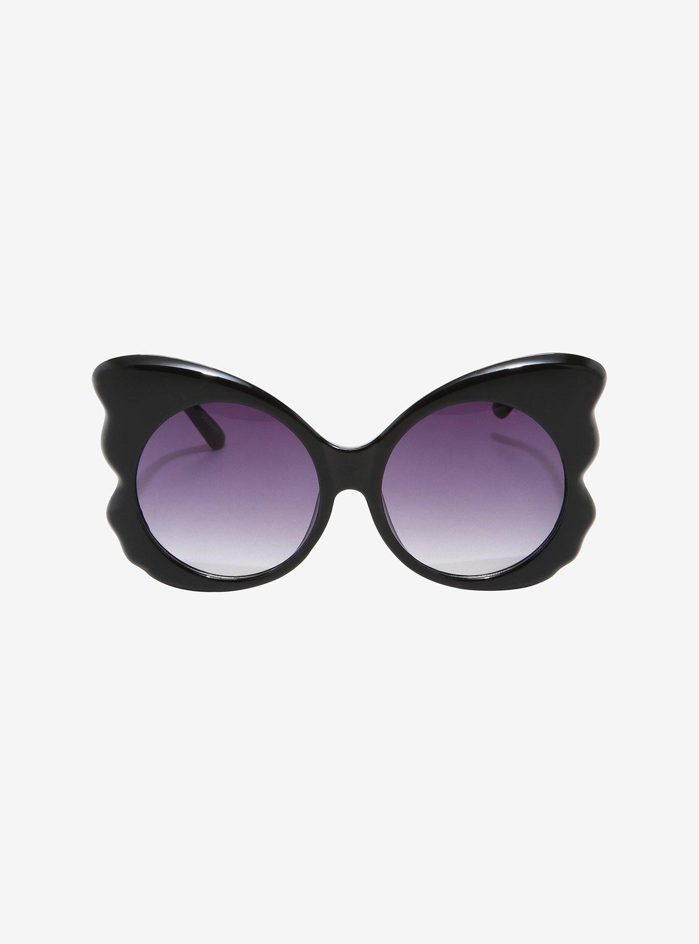 Black Butterfly Sunglasses, , alternate