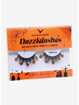 Kara Beauty Dazzlelashes Pumpkin Sequins 3D Faux Mink Eyelashes, , hi-res