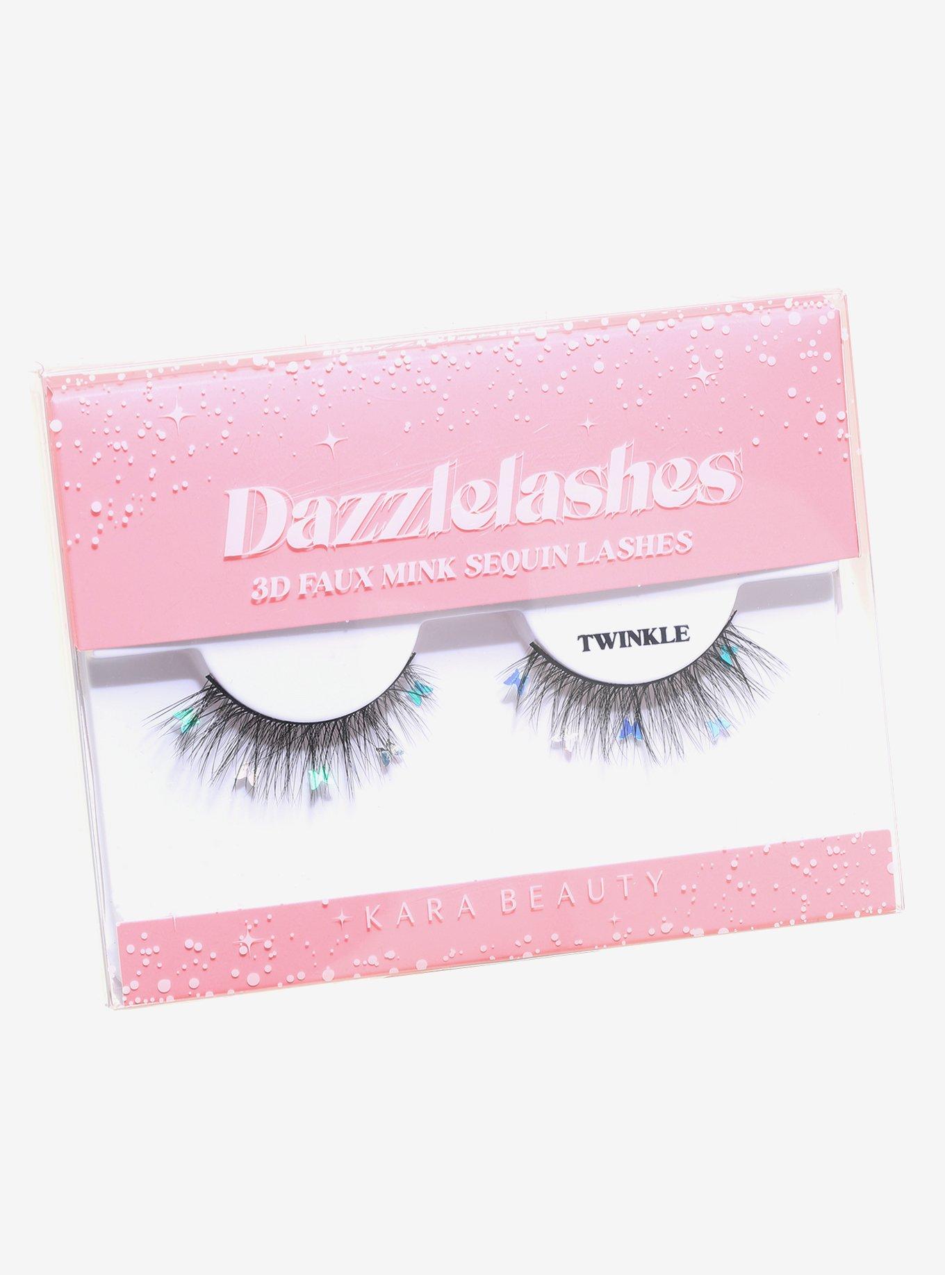 Kara Beauty Dazzlelashes Butterfly Sequins 3D Faux Mink Eyelashes, , alternate