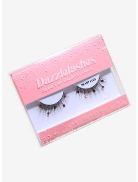 Kara Beauty Dazzlelashes Heart Sequins 3D Faux Mink Eyelashes, , hi-res