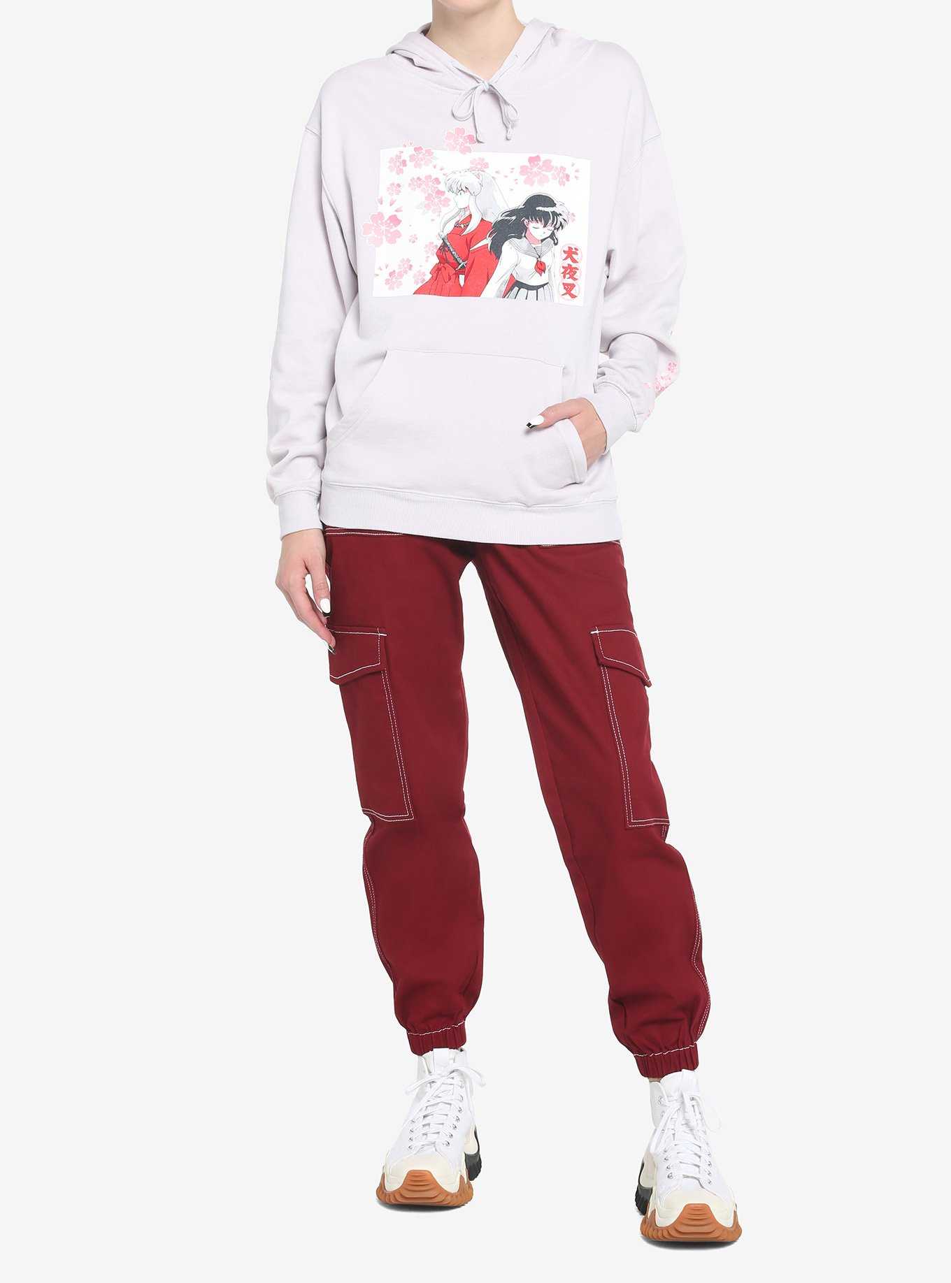 InuYasha Sakura Characters Girls Hoodie, , hi-res