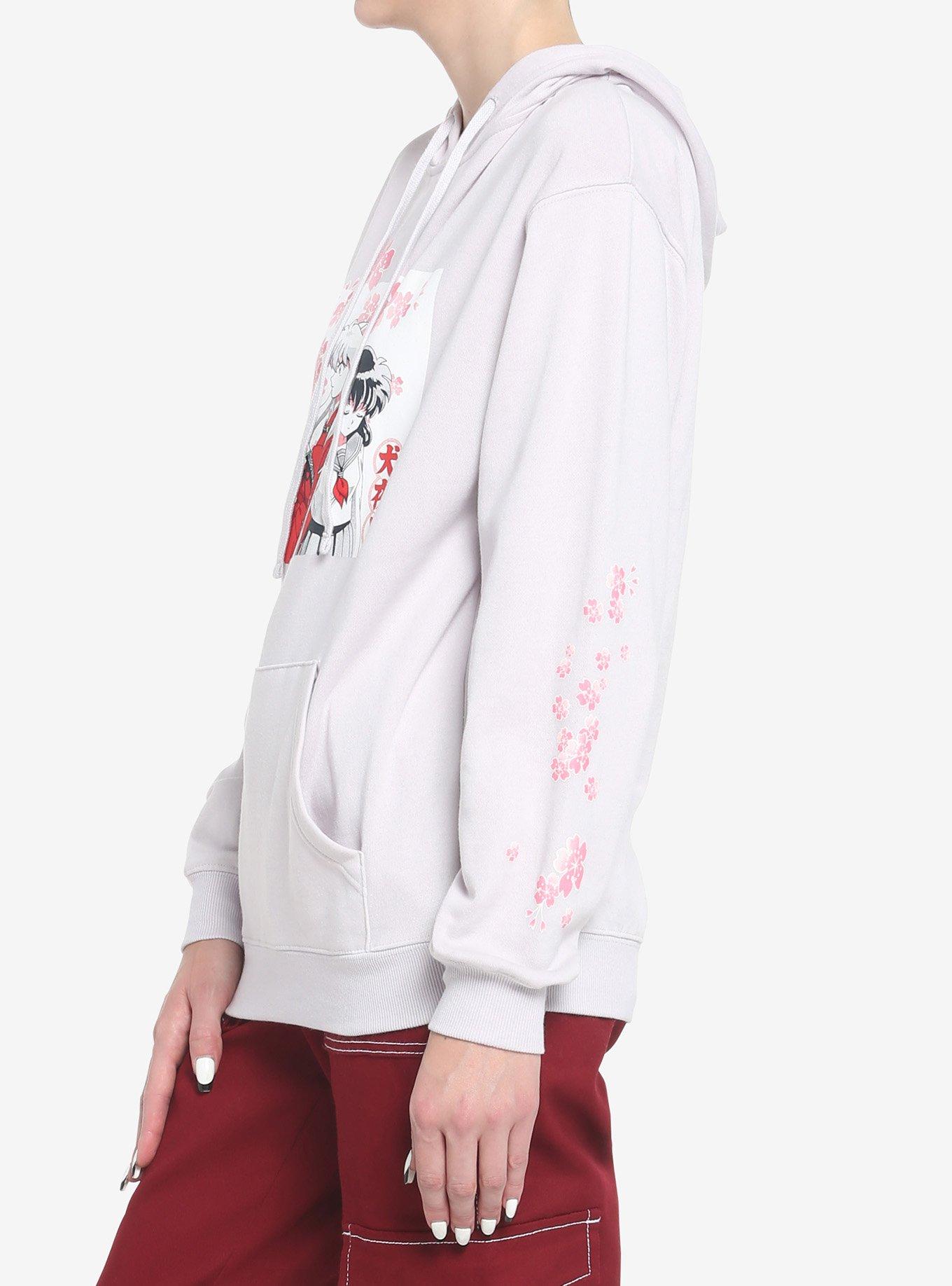 InuYasha Sakura Characters Girls Hoodie, MULTI, alternate