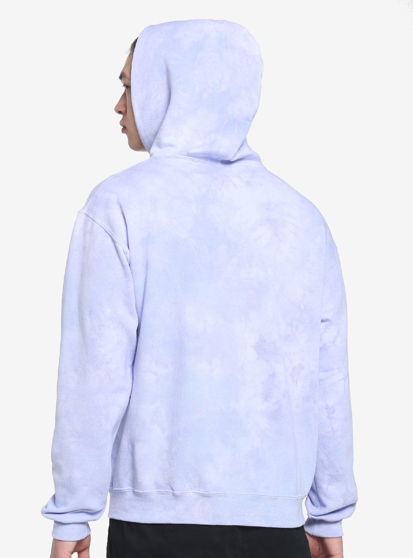 Naruto Shippuden Hinata Hyuga Tie-Dye Hoodie, MULTI, alternate