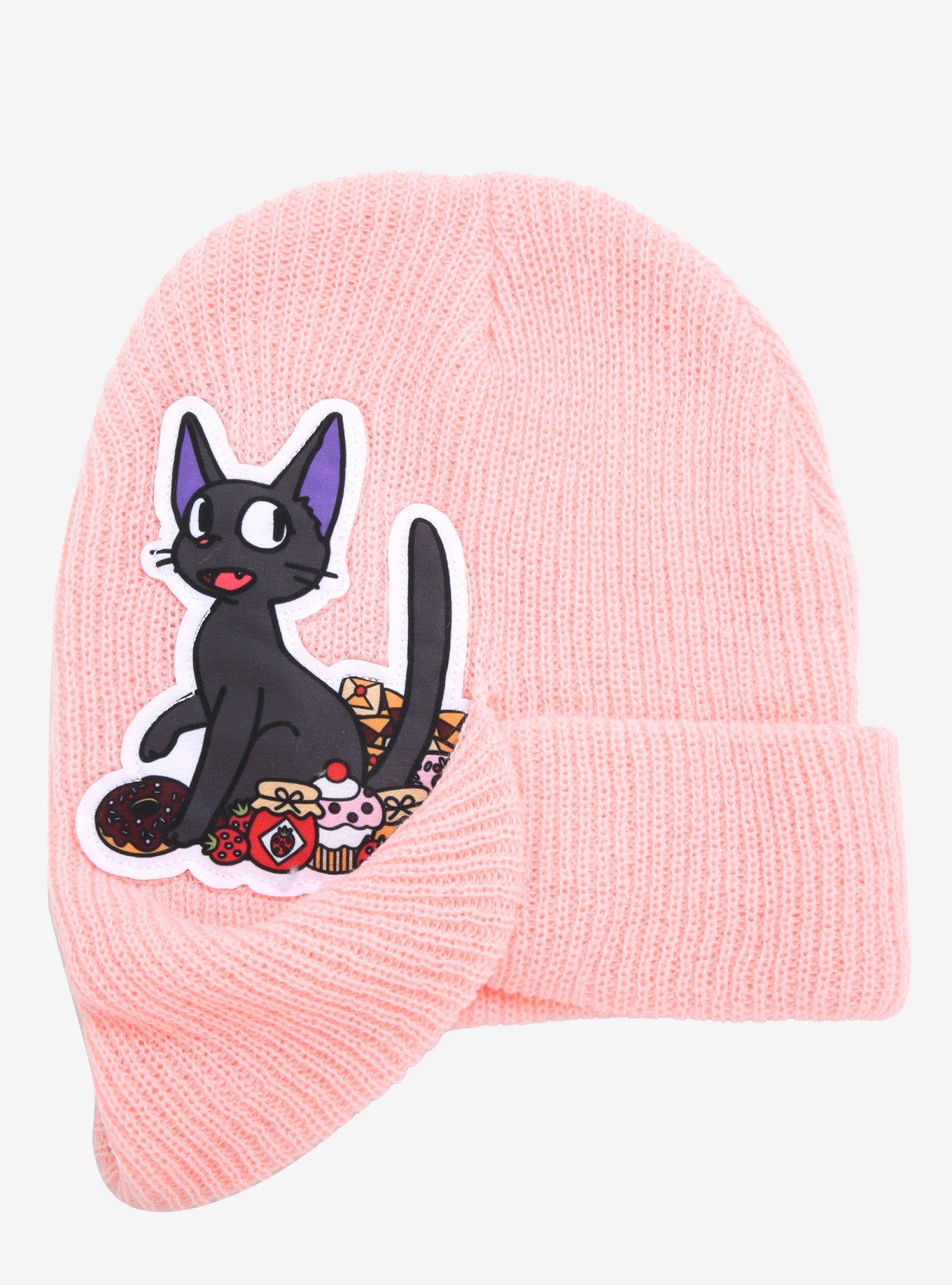 Studio Ghibli Kiki's Delivery Service Jiji Peeking Beanie, , alternate