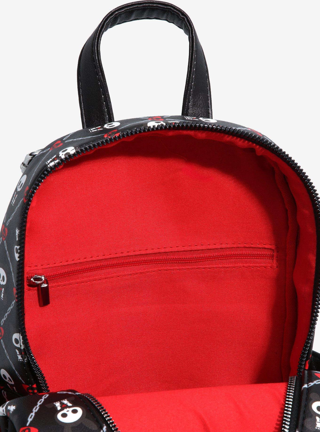 Her Universe Skelanimals Lace-Up Mini Backpack, , alternate