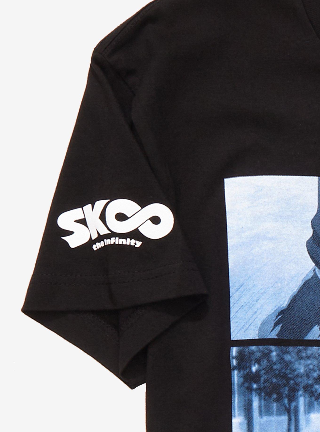 SK8 The Infinity Langa Blue Panels T-Shirt, BLUE, alternate - view 2