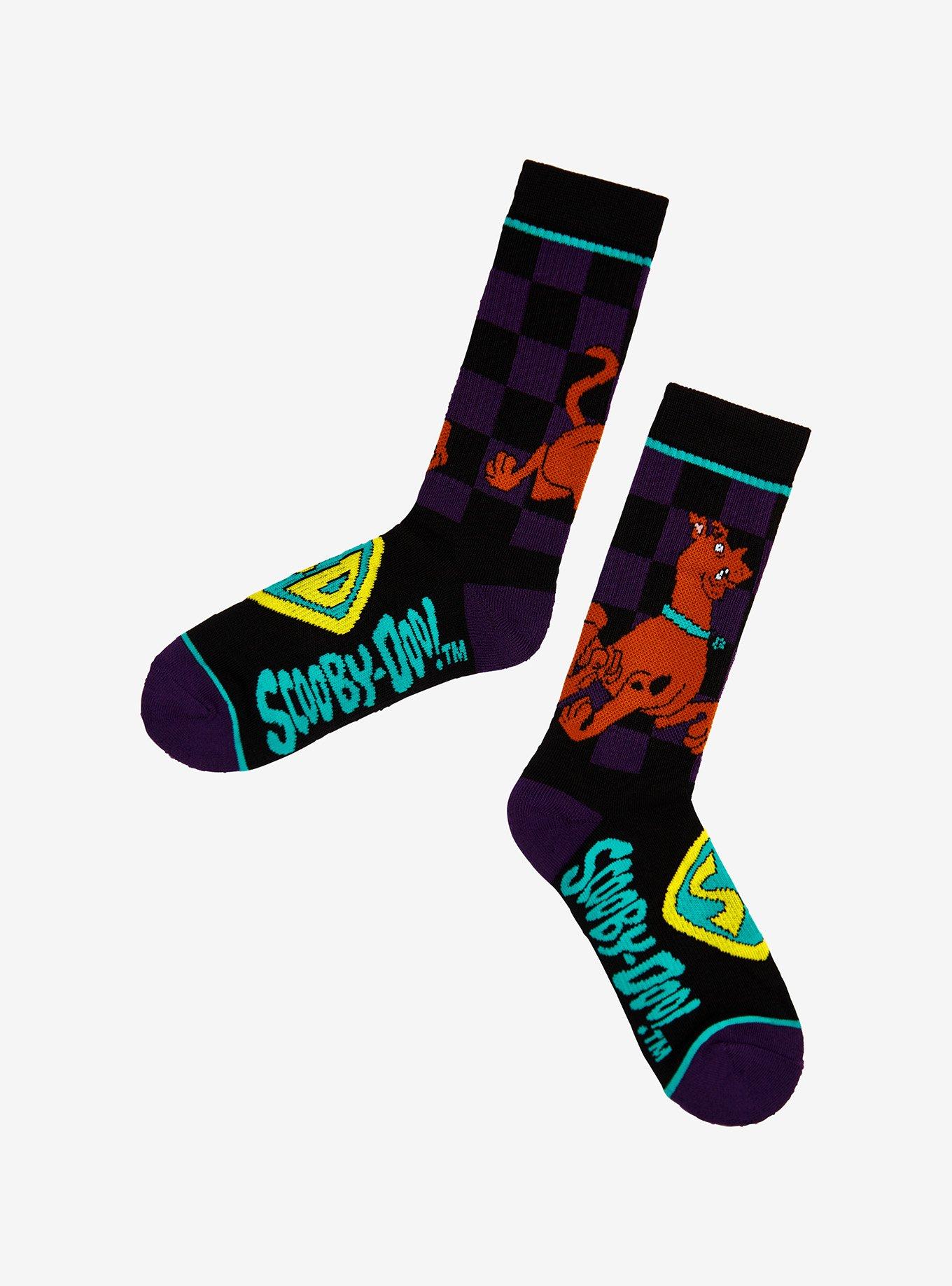 Scooby-Doo! Checkered Crew Socks, , alternate