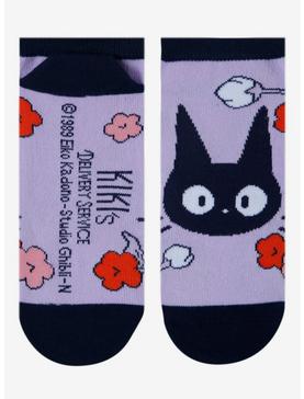Plus Size Studio Ghibli Kiki's Delivery Service Jiji Flower No-Show Socks, , hi-res