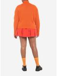 Scooby-Doo! Velma Turtleneck Sweater Plus Size, ORANGE, alternate