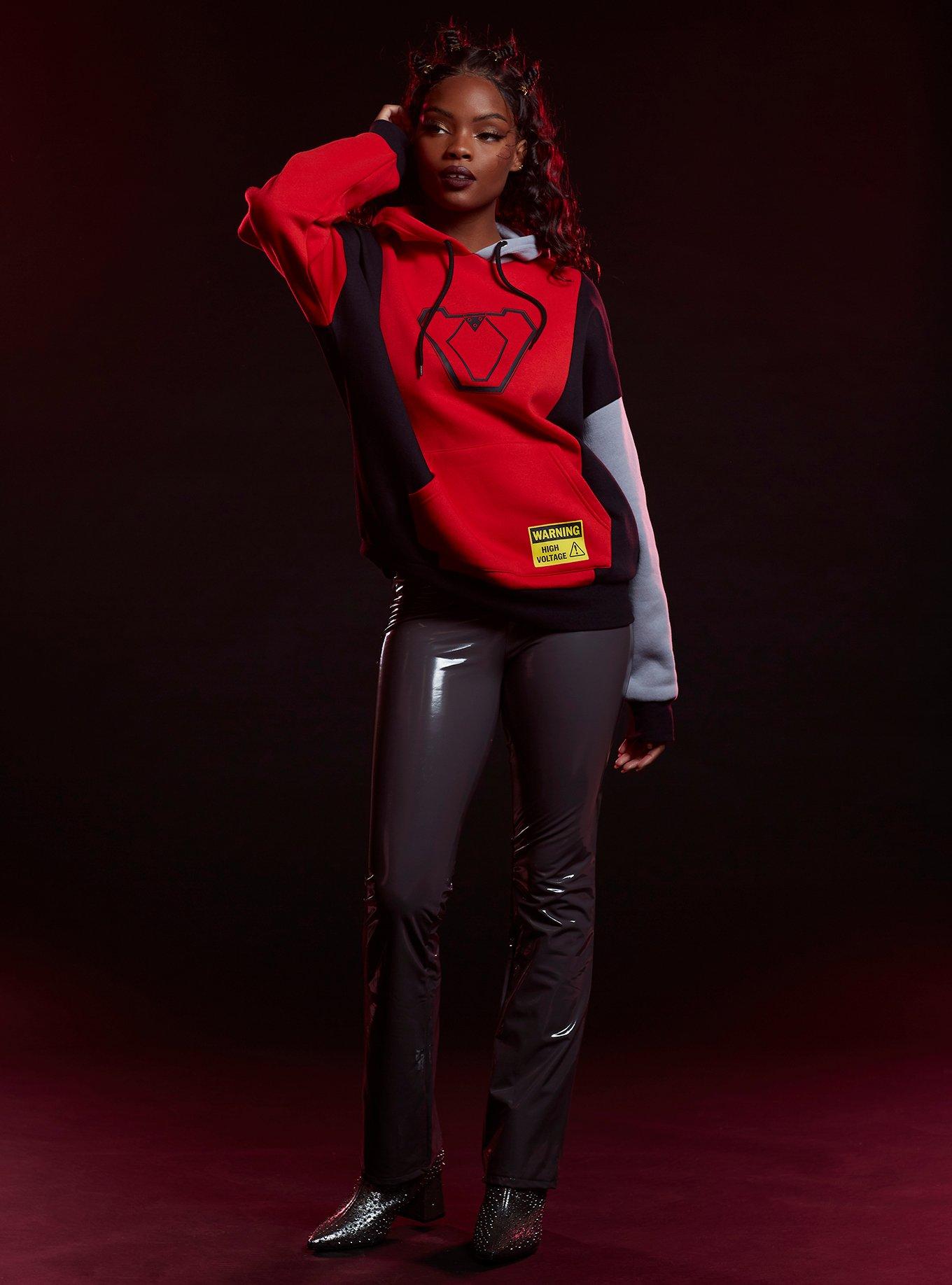 Her Universe Marvel Black Panther: Wakanda Forever Ironheart Hoodie, MULTI, alternate