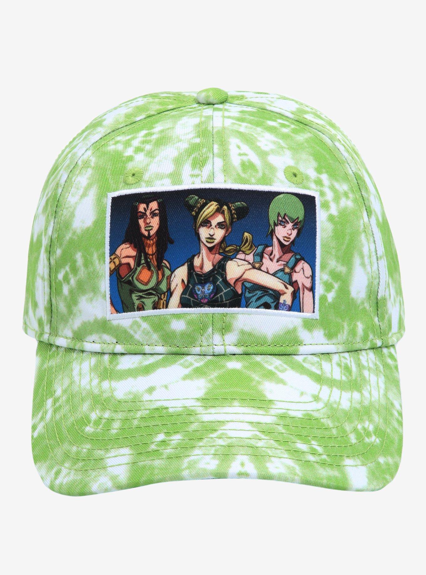 JoJo's Bizarre Adventure: Stone Ocean Trio Tie-Dye Snapback Hat, , alternate