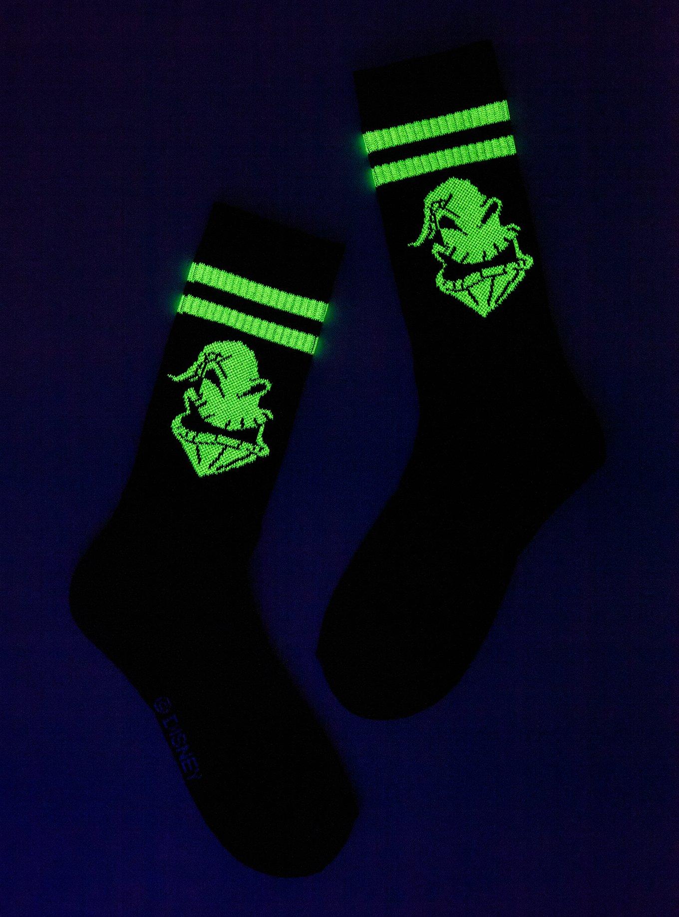 The Nightmare Before Christmas Oogie Crew Socks, , alternate
