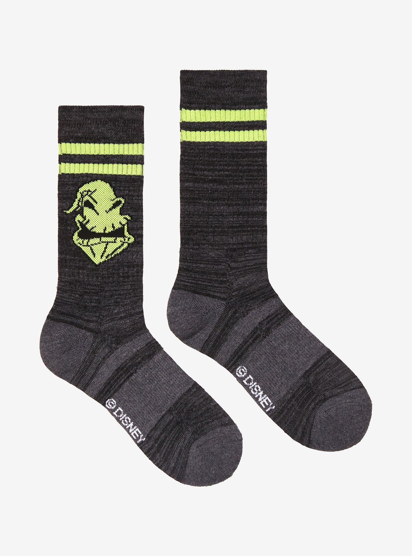 The Nightmare Before Christmas Oogie Crew Socks, , alternate