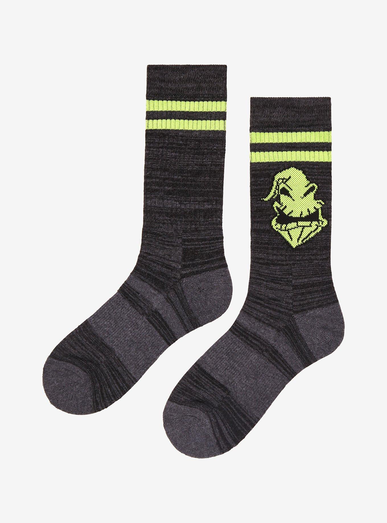 The Nightmare Before Christmas Oogie Crew Socks, , alternate