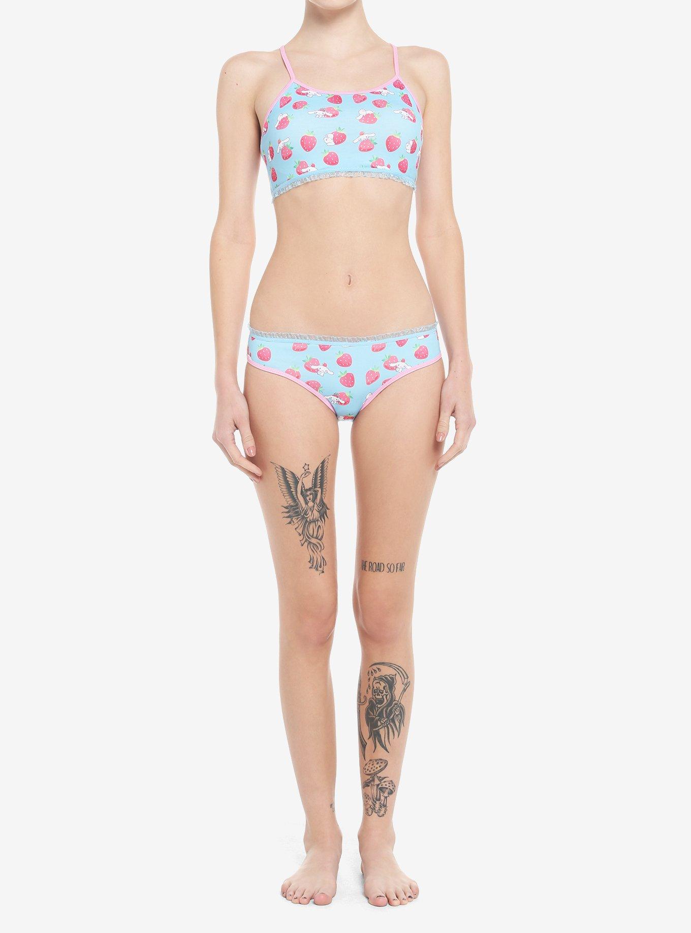 Cinnamoroll Strawberry Bralette, MULTI, alternate