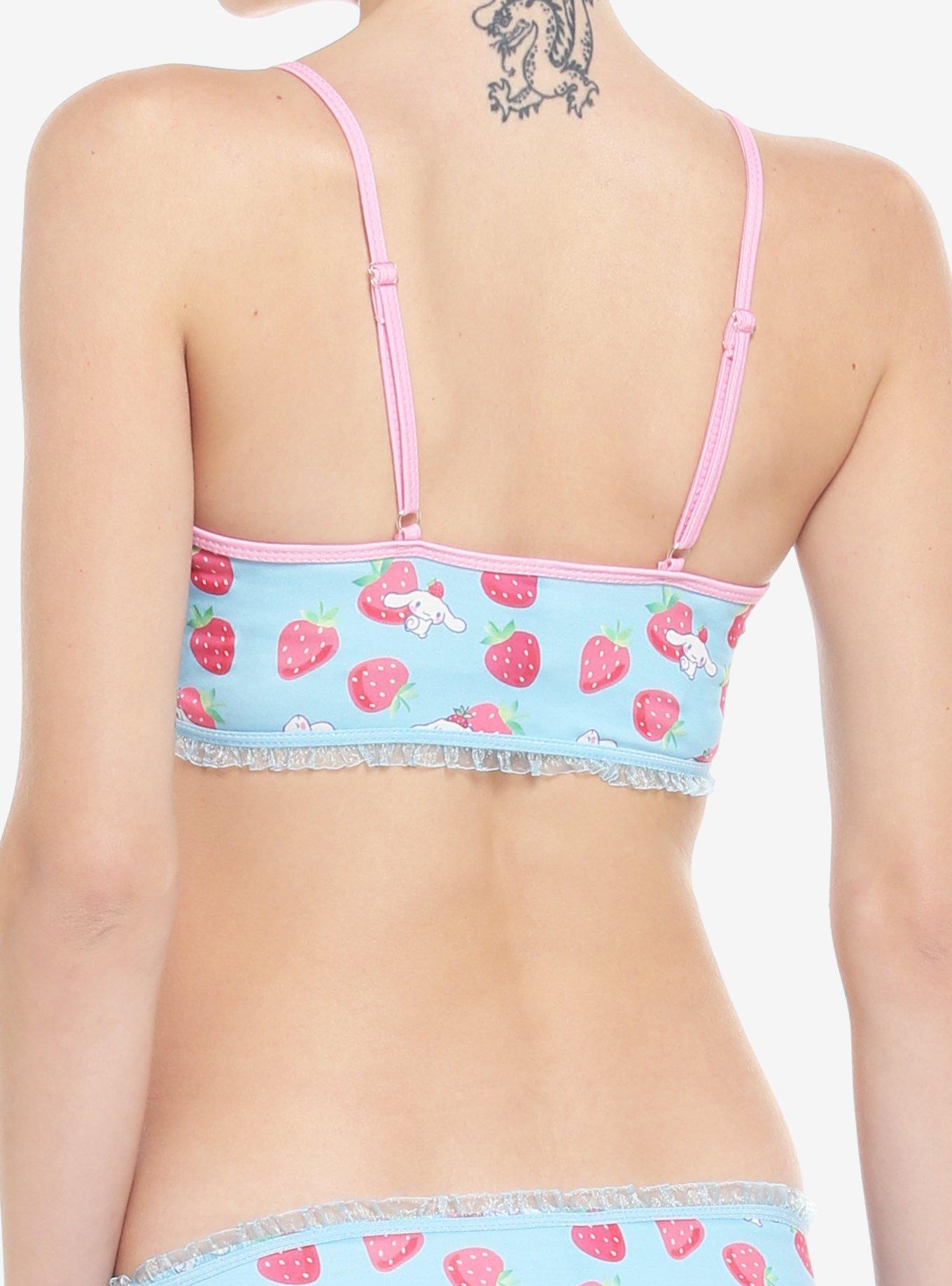 Cinnamoroll Strawberry Bralette, MULTI, alternate