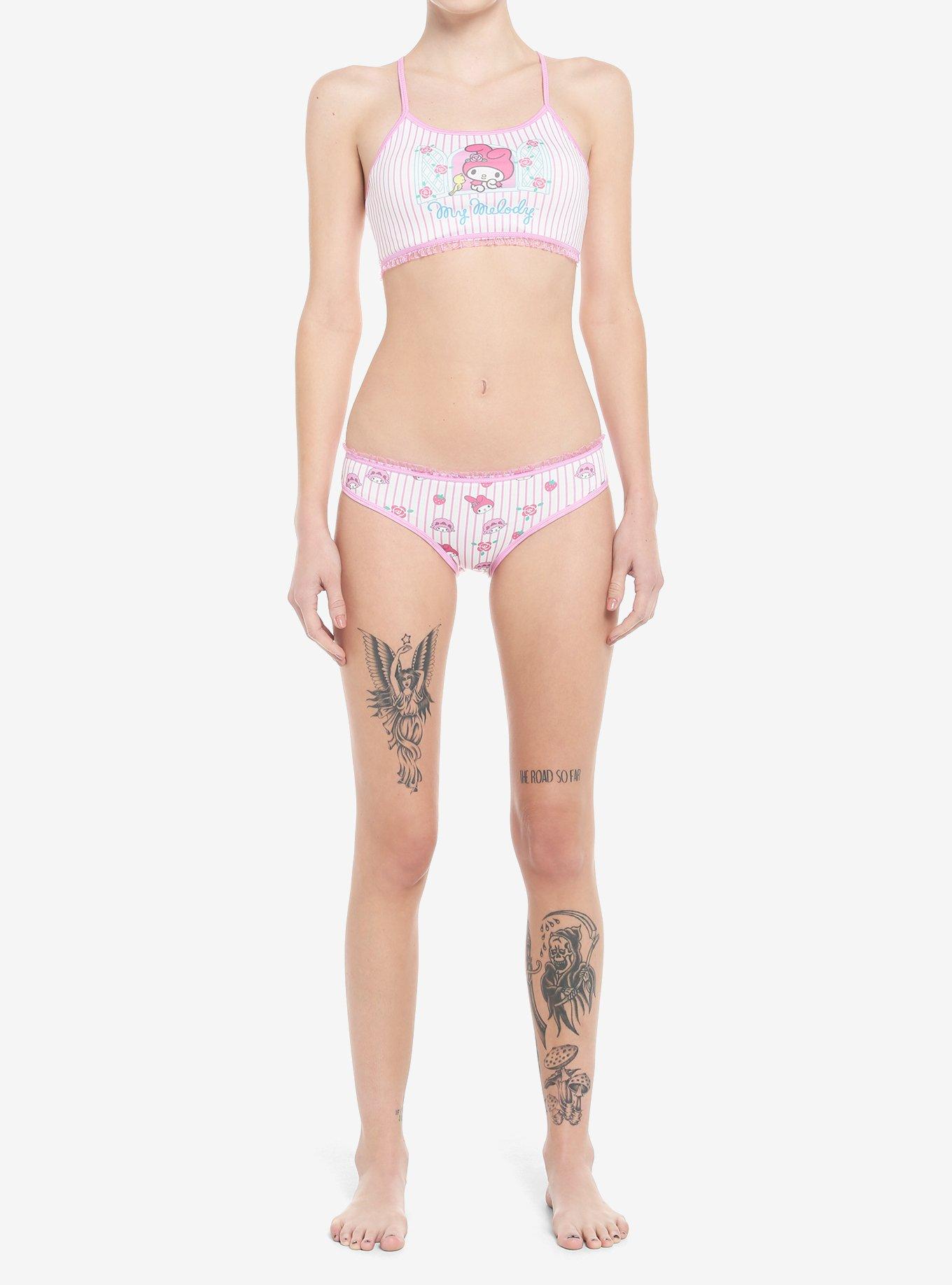 My Melody Stripe Bralette