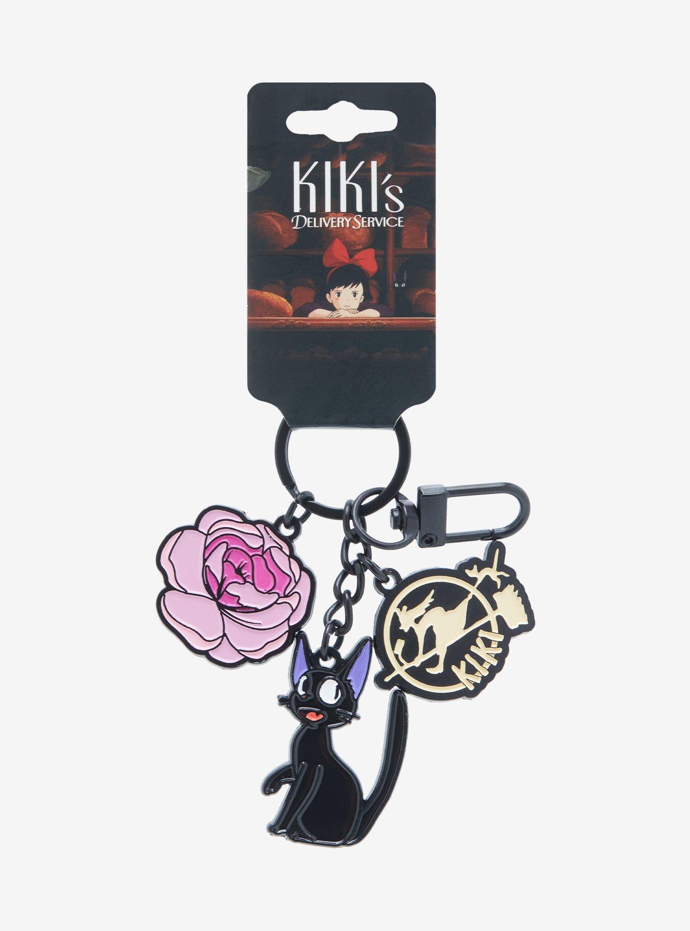 Studio Ghibli Kiki&rsquo;s Delivery Service Jiji Multi-Charm Keychain - BoxLunch Exclusive, , alternate