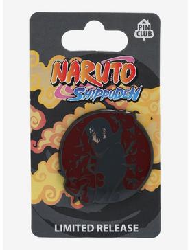 Naruto Shippuden Itachi Uchiha Akatsuki Enamel Pin - BoxLunch Exclusive, , hi-res