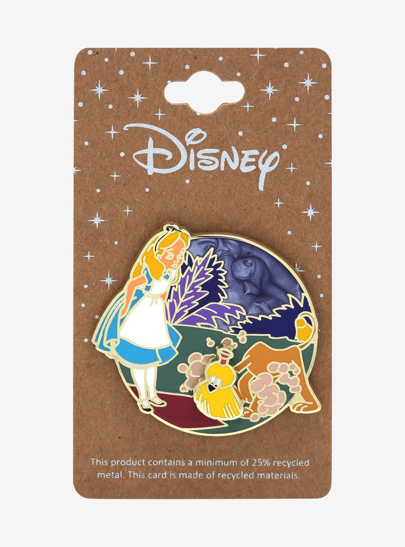 Disney Alice in Wonderland Broomdog Swivel Enamel Pin - BoxLunch Exclusive, , alternate