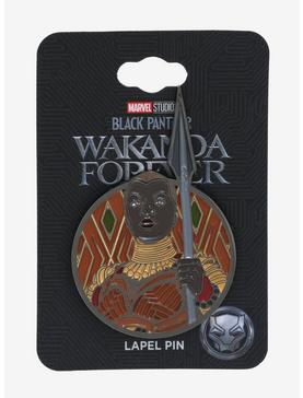 Marvel Black Panther Okoye Enamel Pin - BoxLunch Exclusive, , hi-res