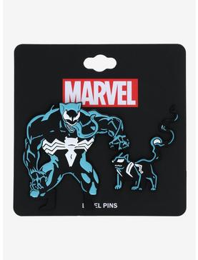 Marvel Spider-Man Venom & Cat Enamel Pin Set - BoxLunch Exclusive, , hi-res