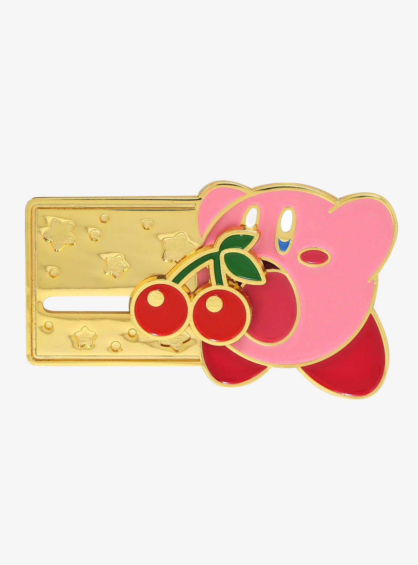 Nintendo Kirby with Moving Cherries Enamel Pin - BoxLunch Exclusive, , alternate