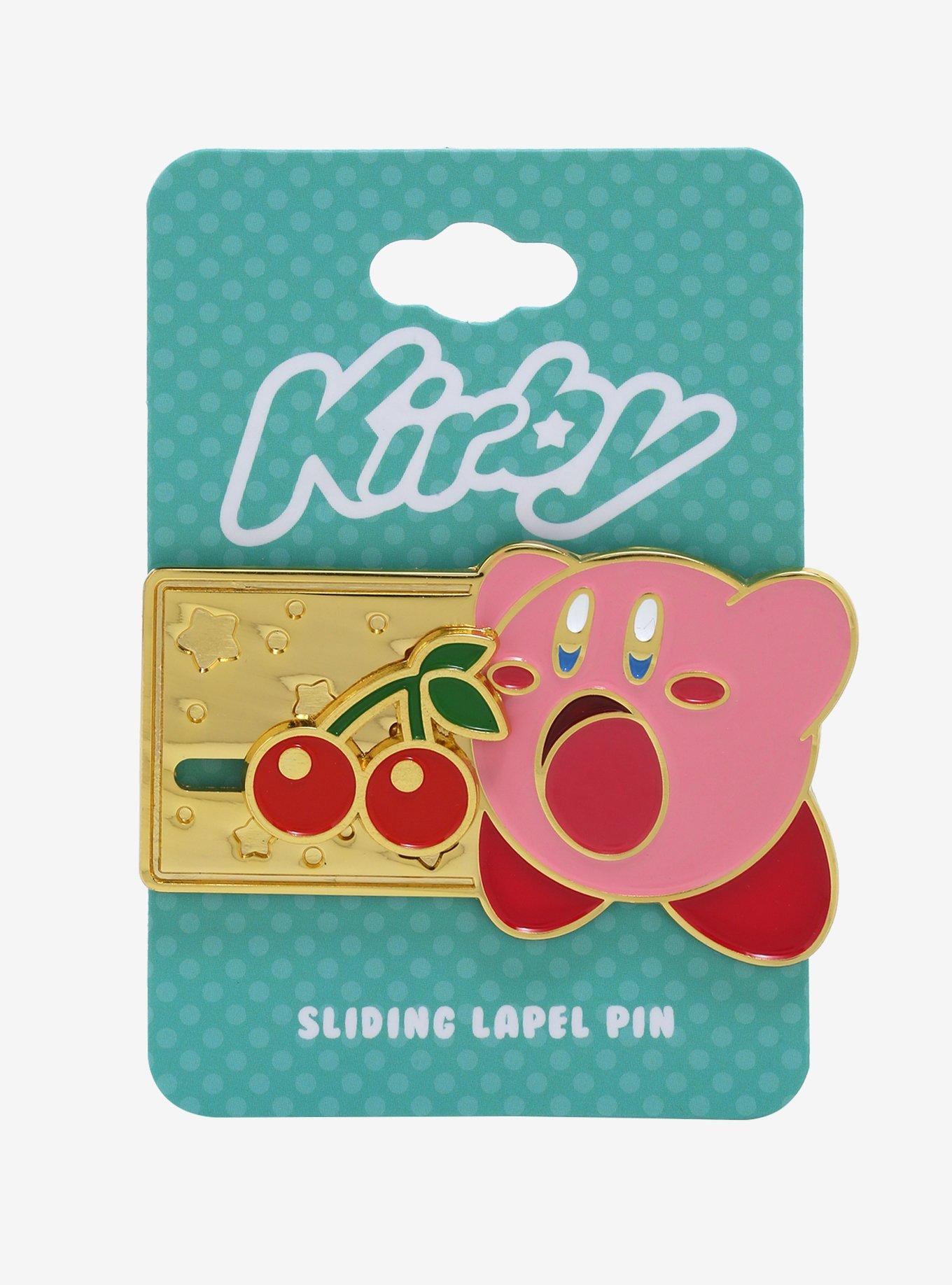 Nintendo Kirby with Moving Cherries Enamel Pin - BoxLunch Exclusive, , alternate
