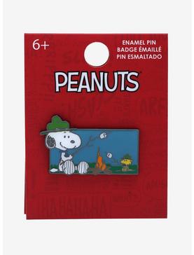 Loungefly Peanuts Snoopy & Woodstock Campfire Enamel Pin - BoxLunch Exclusive, , hi-res