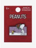 Peanuts Snoopy & Woodstock Snow Enamel Pin - BoxLunch Exclusive, , alternate