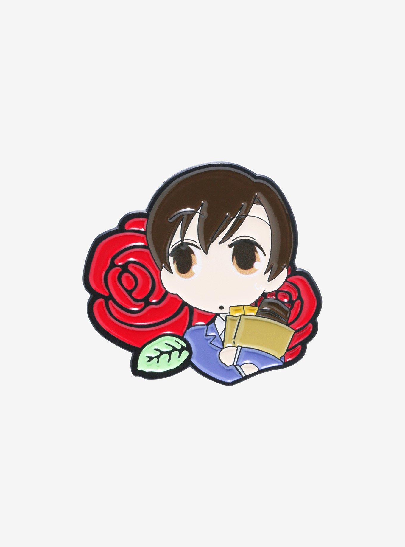Ouran High School Host Club Haruhi Fujioka Chibi Portrait Enamel Pin - BoxLunch Exclusive, , alternate