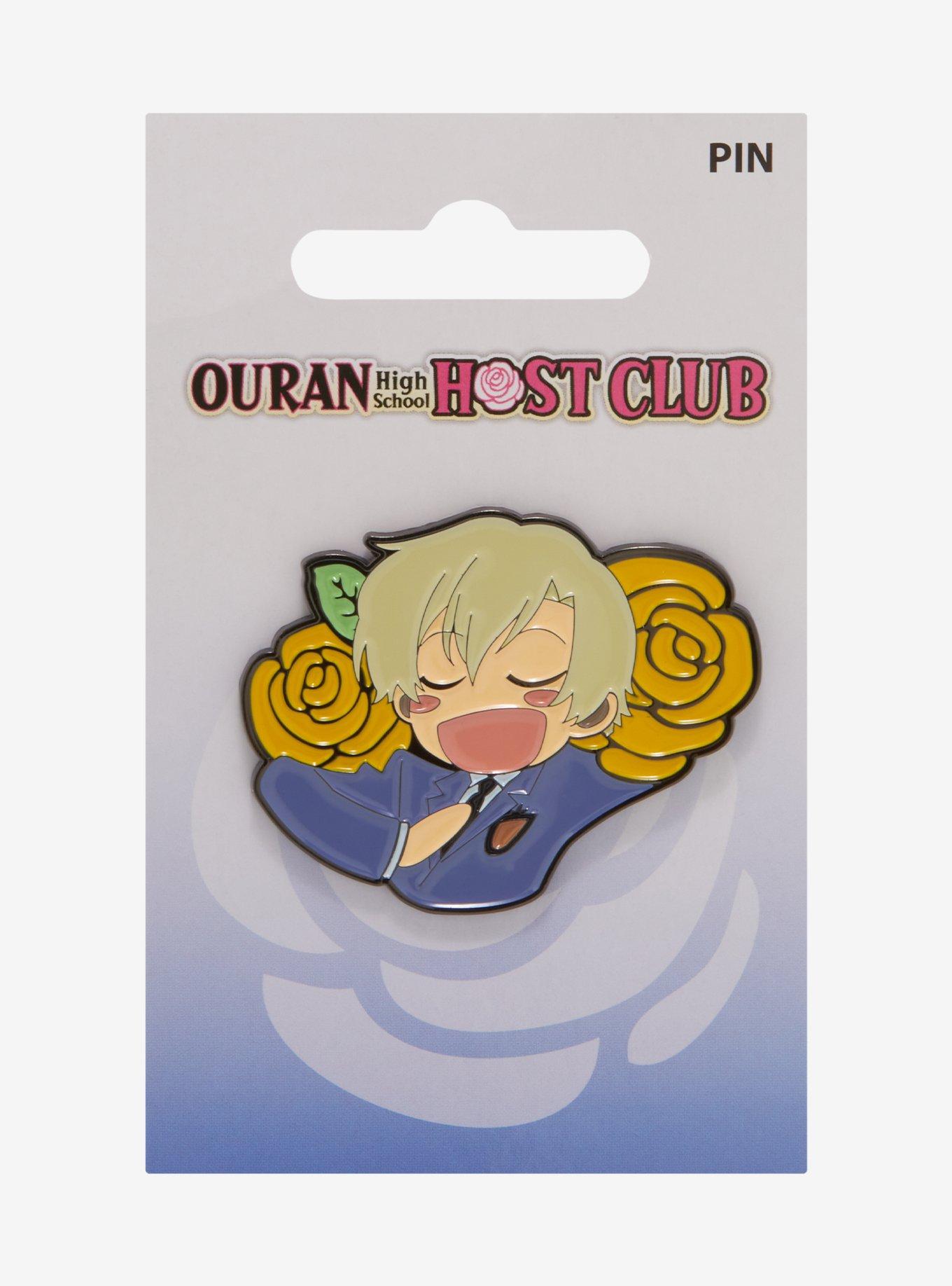 Ouran High School Host Club Tamaki Suoh Chibi Portrait Enamel Pin - BoxLUnch Exclusive , , alternate