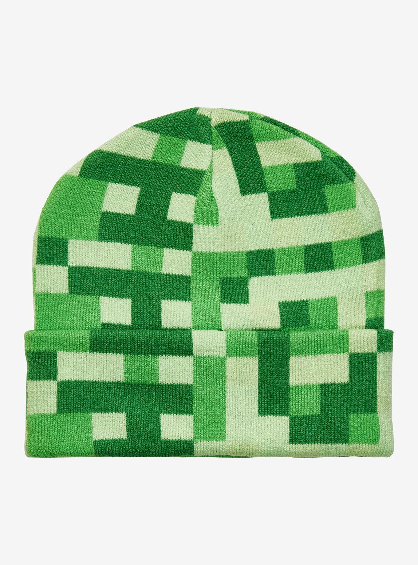 Minecraft Creeper Beanie, , alternate
