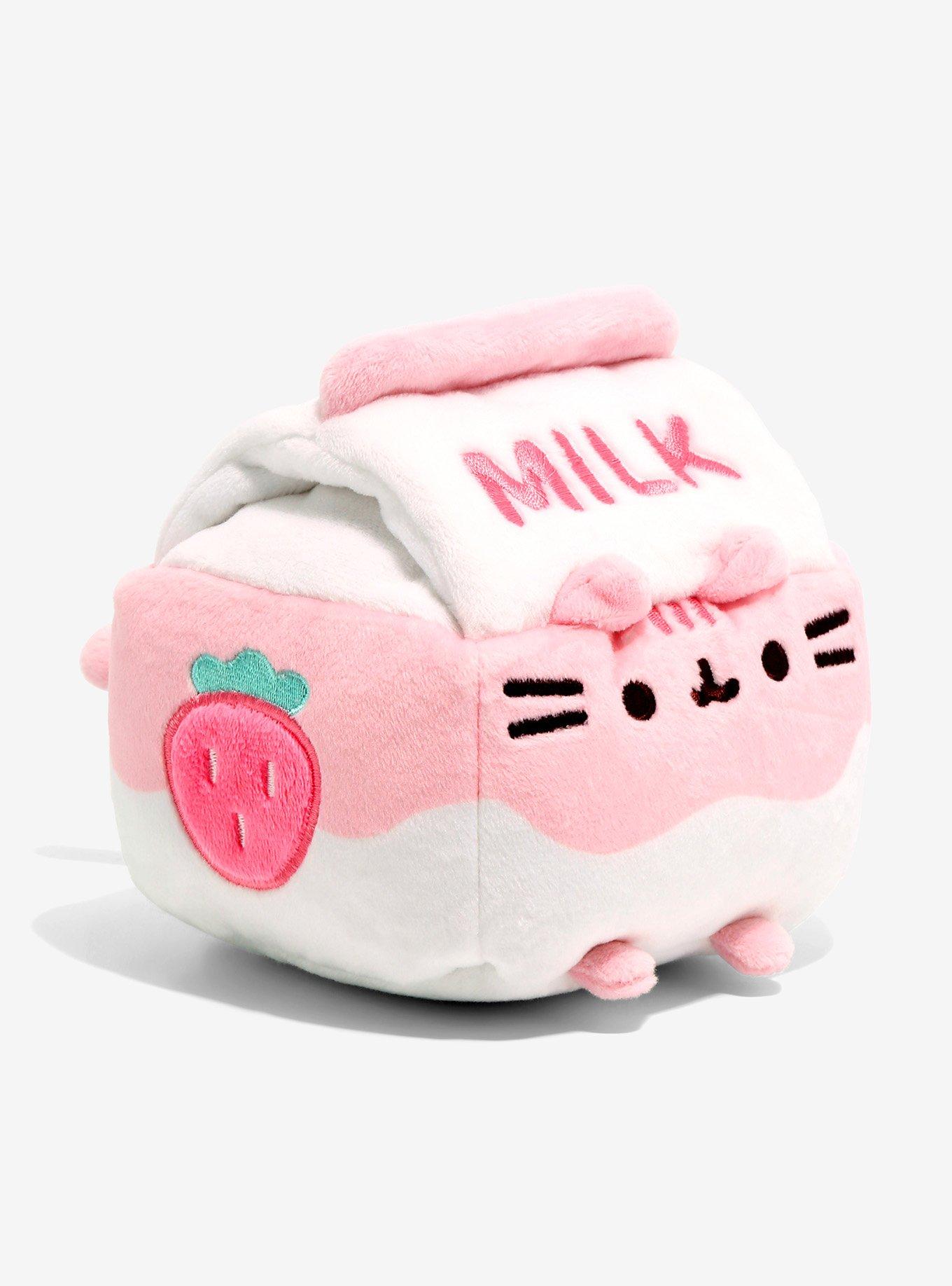Pusheen Strawberry Milk 6 Inch Plush , , alternate