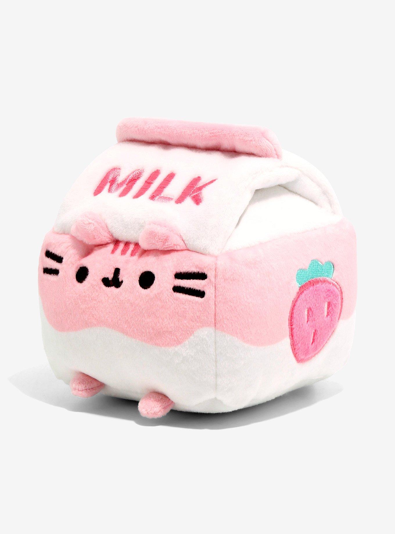 Pusheen Strawberry Milk 6 Inch Plush , , alternate