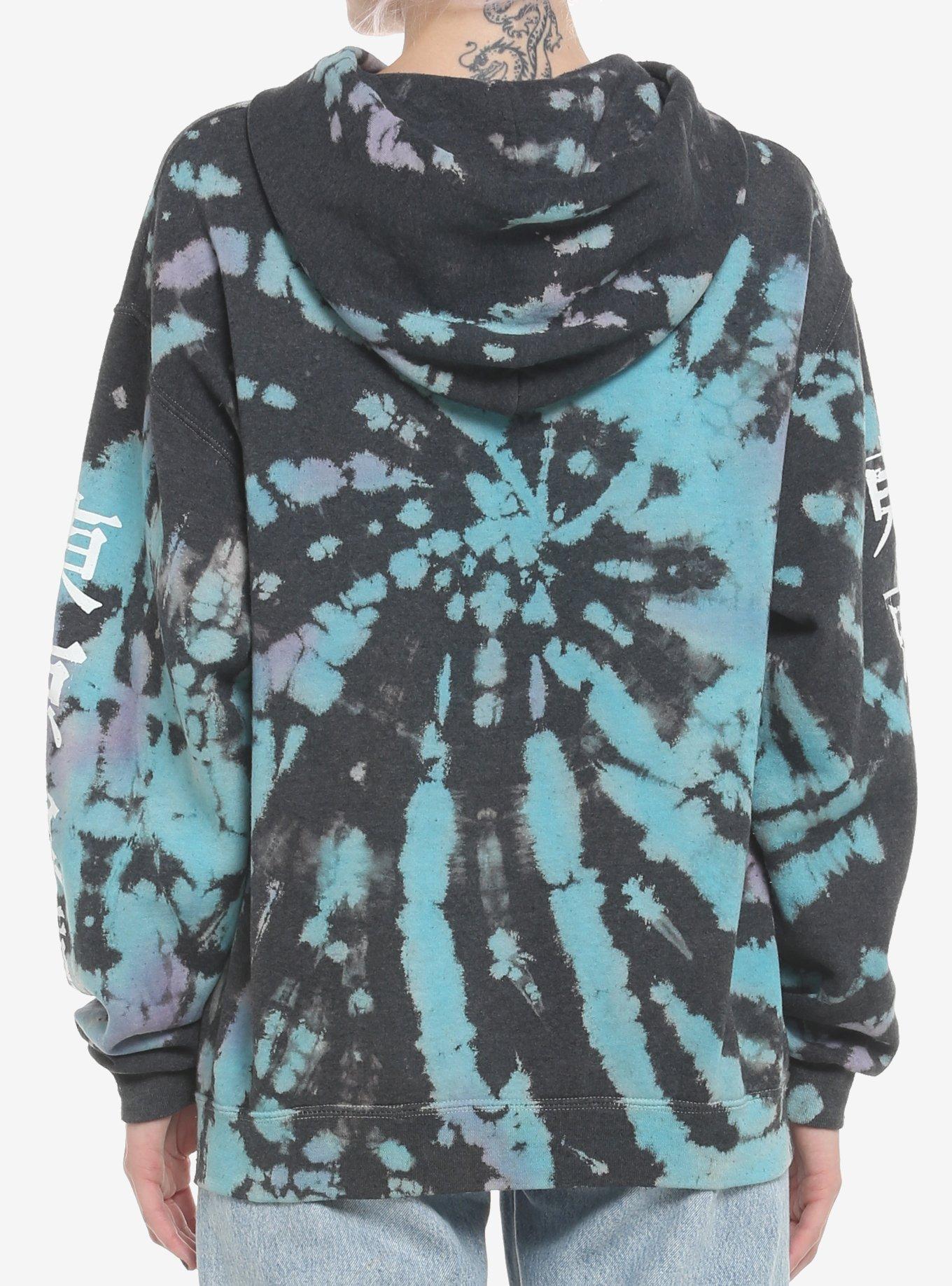 Tokyo Ghoul Tie-Dye Girls Hoodie, MULTI, alternate