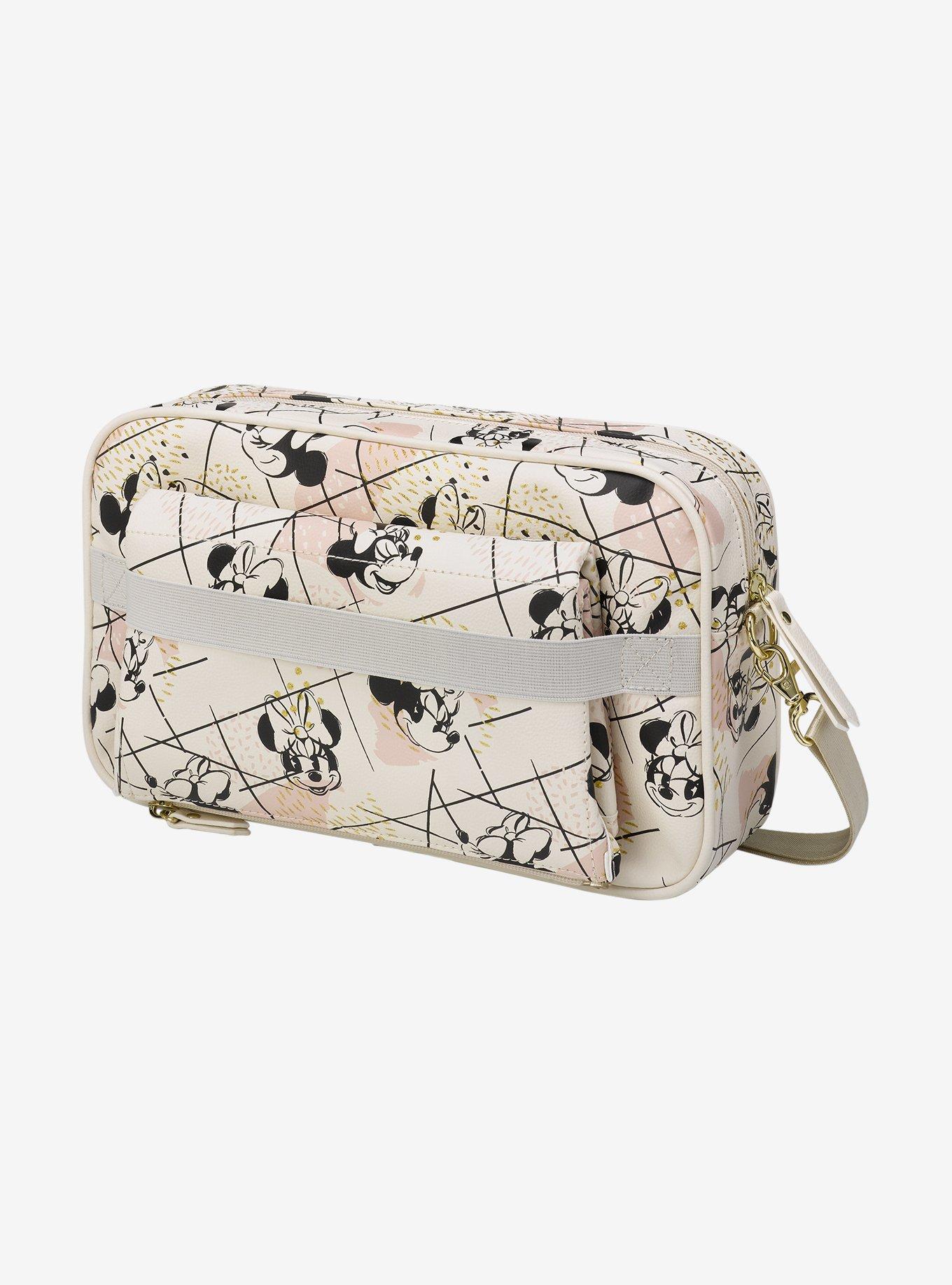 Petunia Pickle Bottom Disney Minnie Mouse Shimmery Companion Diaper Clutch, , alternate