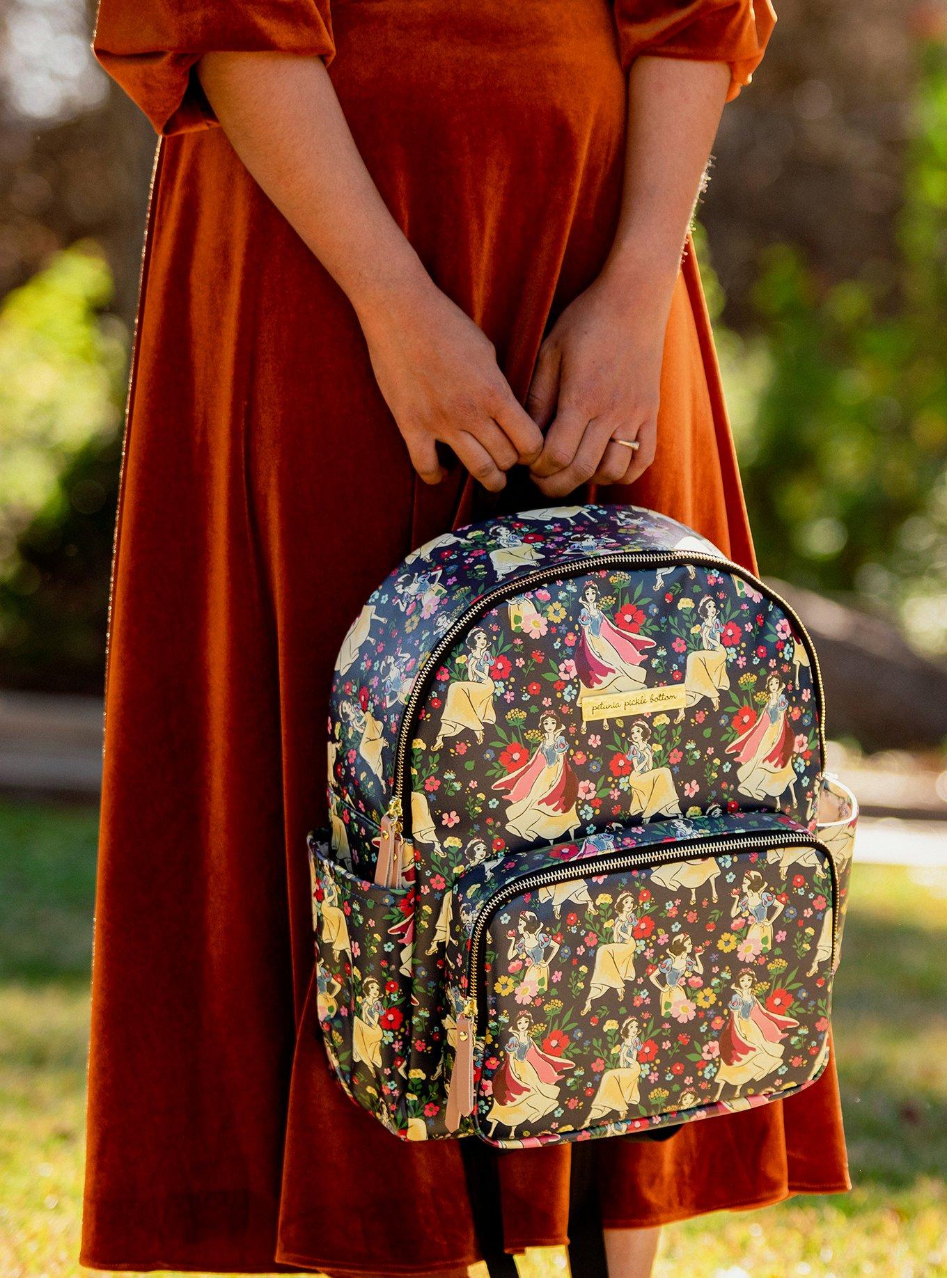 Petunia Pickle Bottom Disney Snow White's Enchanted Forest District Backpack Diaper Bag, , alternate