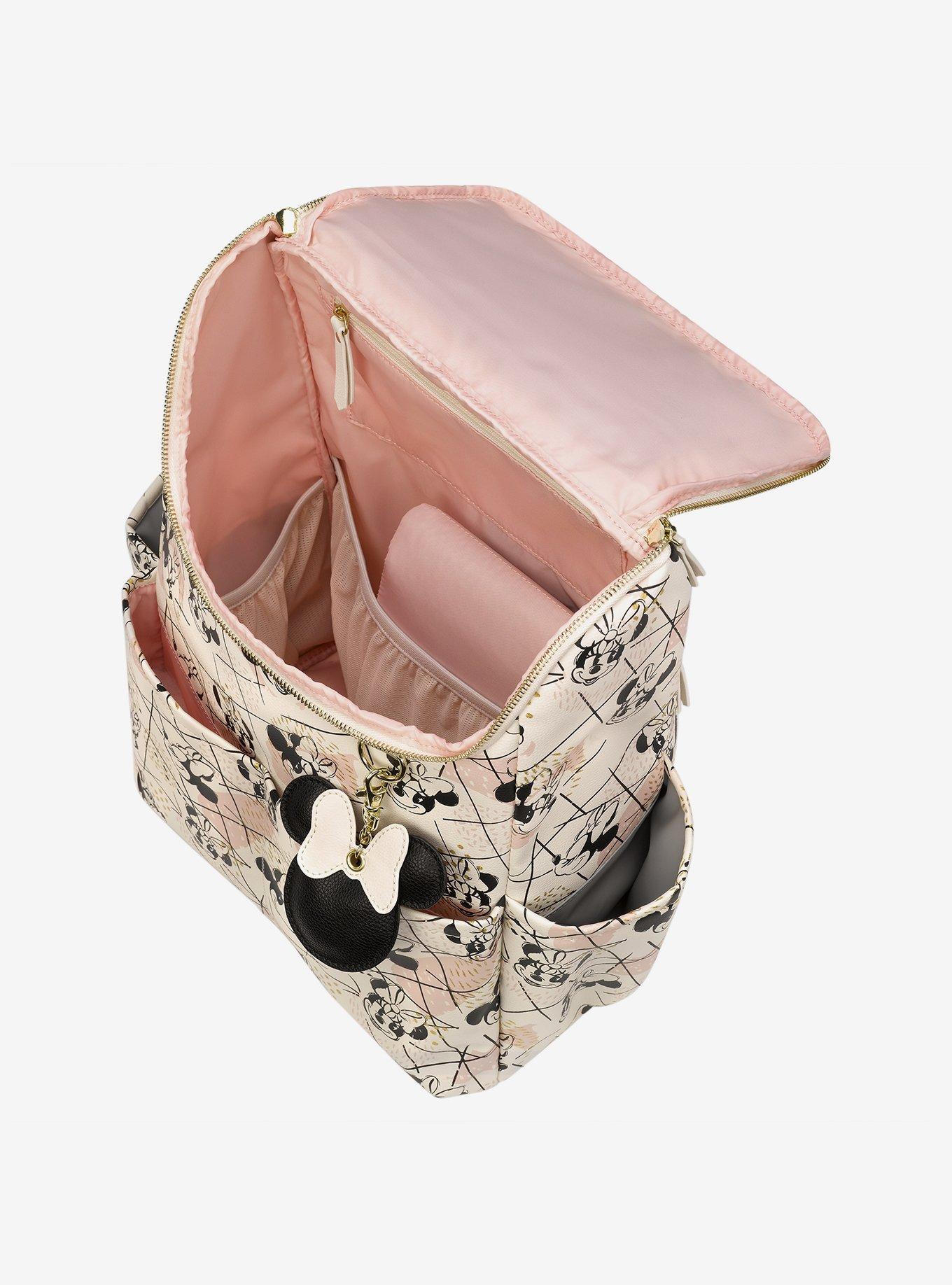 Petunia Pickle Bottom Disney Minnie Mouse Shimmery Method Backpack Diaper Bag, , alternate