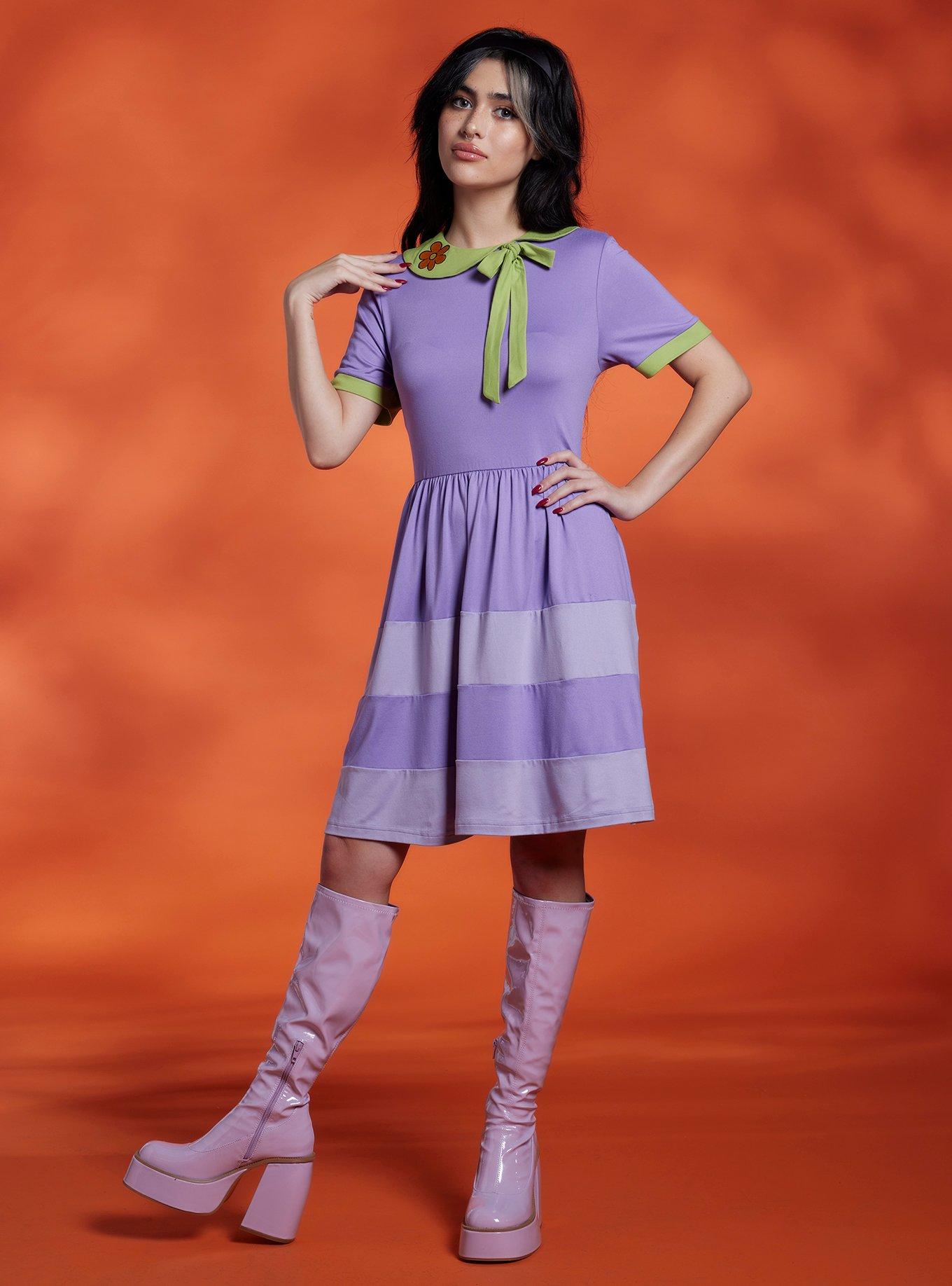 Scooby-Doo! Daphne Lavender Dress, MULTI, alternate