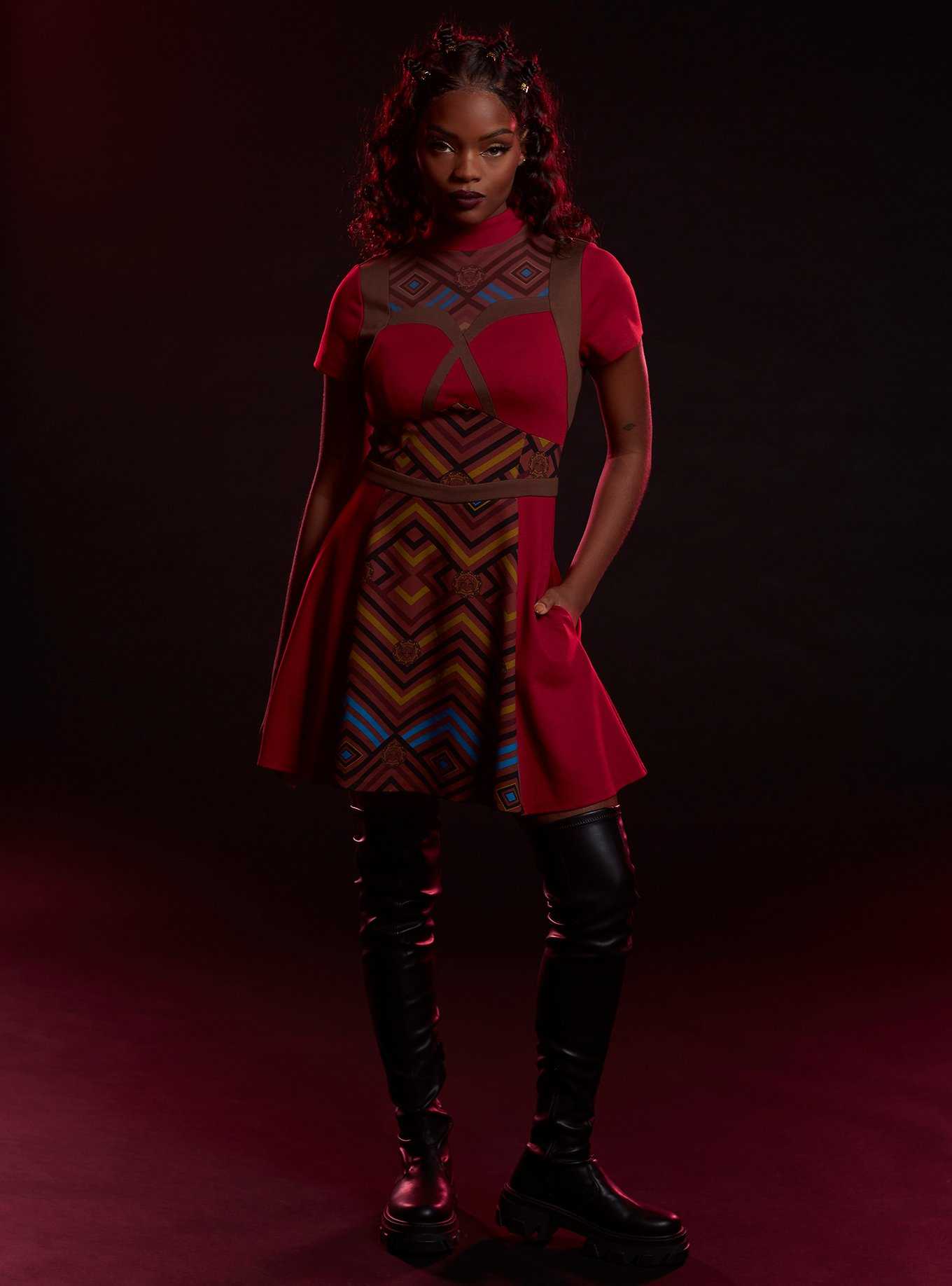 Her Universe Marvel Black Panther: Wakanda Forever Dora Milaje Dress, , hi-res