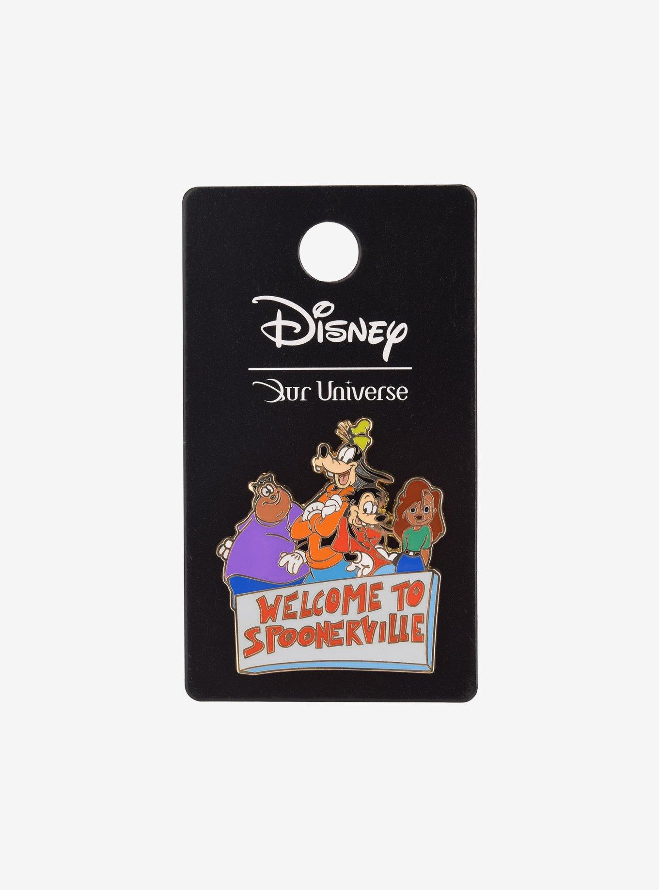 Our Universe Disney A Goofy Movie Spoonerville Group Portrait D23 Enamel Pin - BoxLunch Exclusive, , alternate
