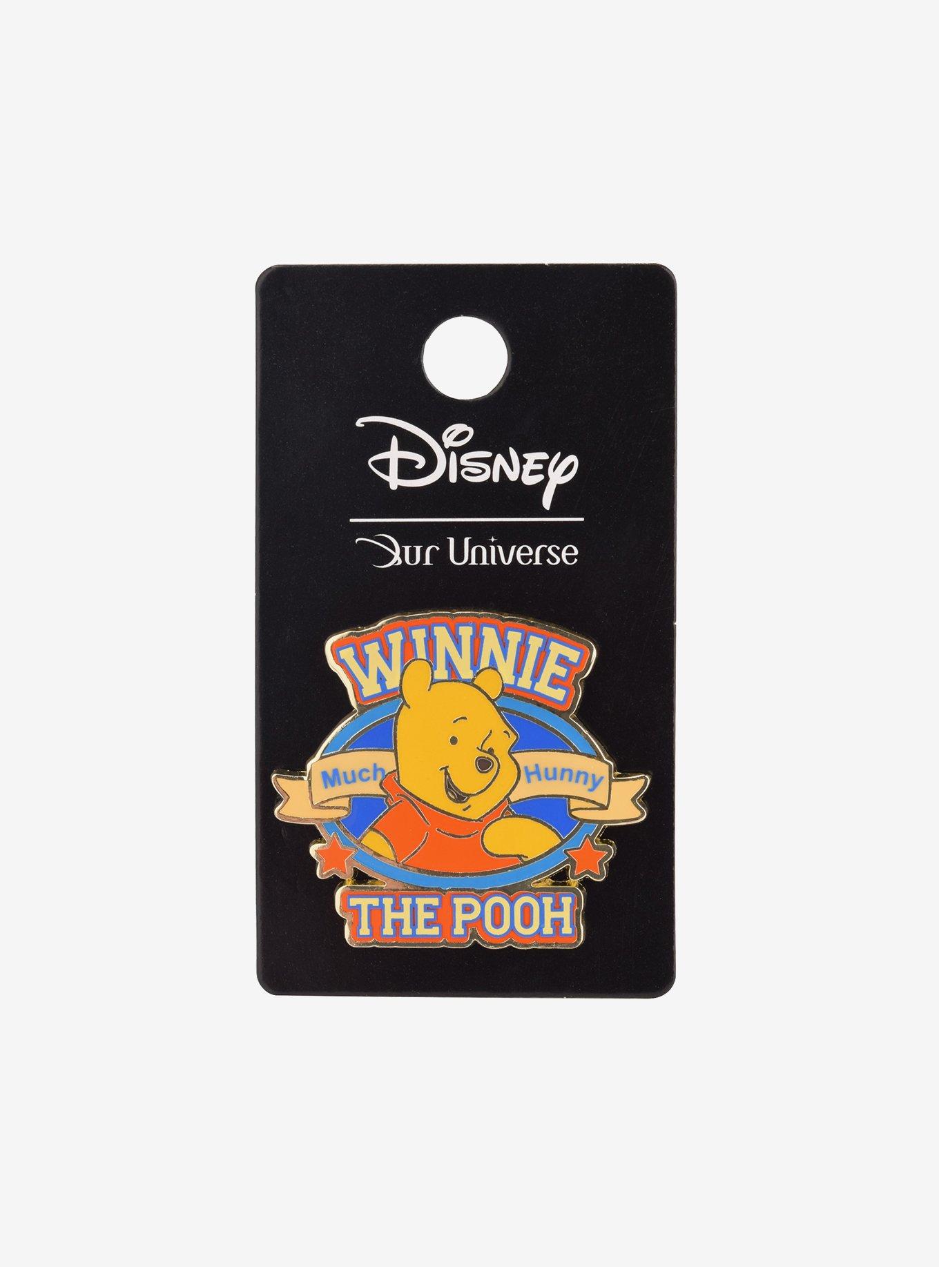 Our Universe Disney Winnie the Pooh Varsity D23 Enamel Pin - BoxLunch Exclusive, , hi-res