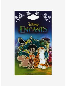Disney Encanto Antonio & Animals Enamel Pin - BoxLunch Exclusive, , hi-res