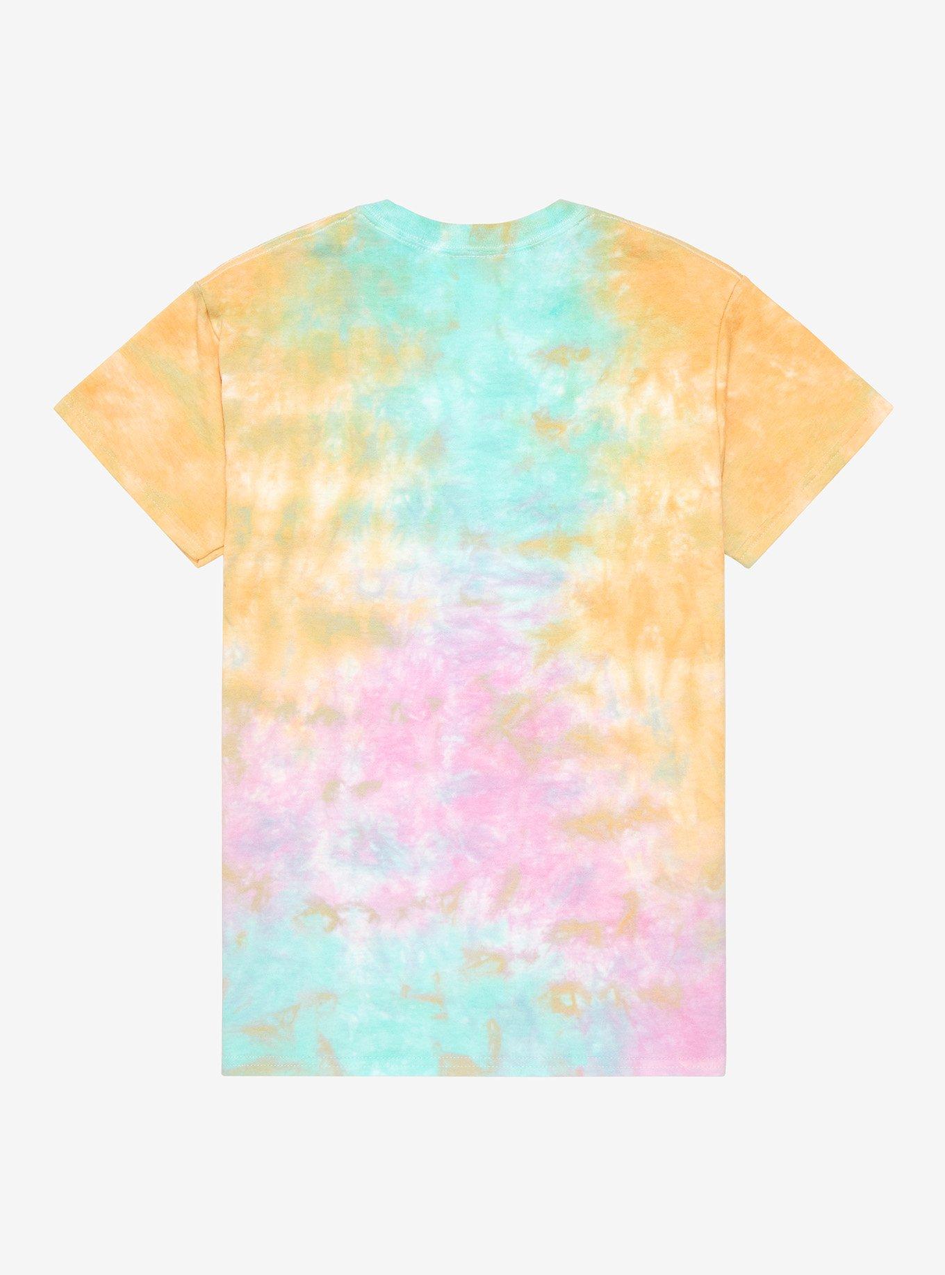 Gorillaz Group Tie-Dye Boyfriend Fit Girls T-Shirt, MULTI, alternate