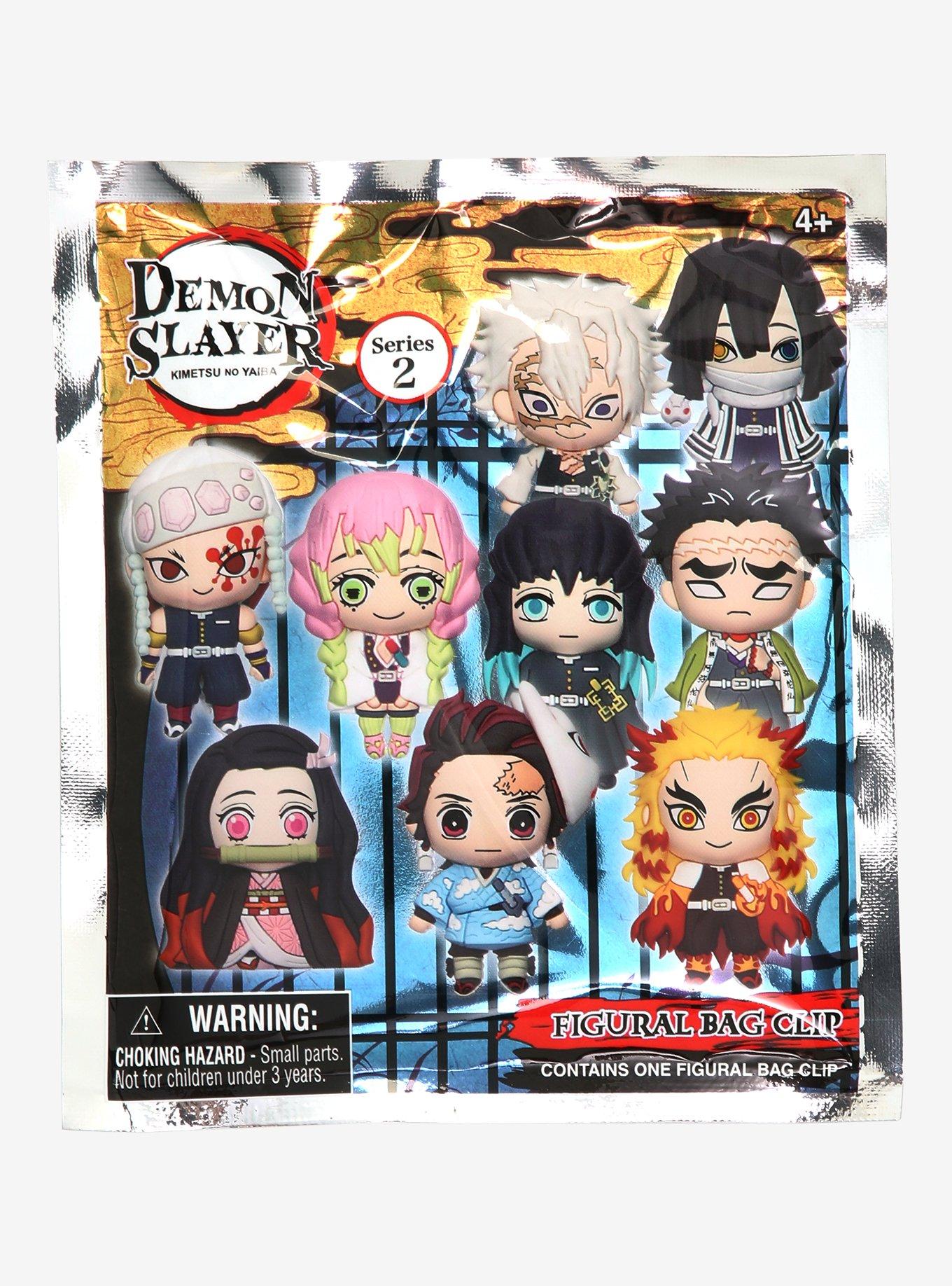 Demon Slayer: Kimetsu No Yaiba Series 2 Blind Bag Figural Key Chain ...