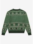 Our Universe Star Wars The Mandalorian Grogu Youth Holiday Sweater - BoxLunch Exclusive , OLIVE, alternate