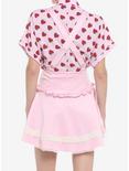 Pink Hearts & Lace Suspender Skirt, PINK, alternate