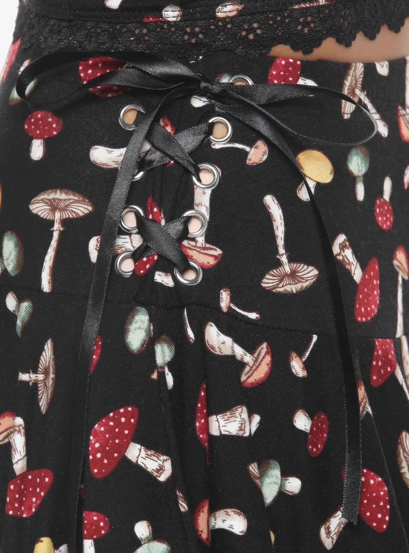 Cottage Critters Lace-Up Tiered Skirt, MULTI, alternate